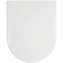 Villeroy & Boch WC-Sitz Subway | 9M55S101 | Toilettensitz Mit Absenkautomatik | SoftClosing | Toilettendeckel Abnehmbar | QuickRelease | Duroplast | Ovale Form | Edelstahl-Scharnier | Weiß | 56508 0