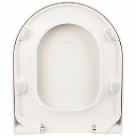 Villeroy & Boch 9M68S101 Sitz | WC-Brille aus Duroplast-Kunststoff | Soft-Close-Absenkautomatik I Take-Off I Edelstahl-Scharnier | Klodeckel, Subway 2.0 Villeroy & Boch 9M68S101 Sitz | WC-Brille Aus Duroplast-Kunststoff | Soft-Close-Absenkautomatik I Take-Off I Edelstahl-Scharnier | Klodeckel, Subway 2.0 -VILLEROY & BOCH shop 20031677 4