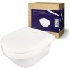 Villeroy & Boch Spülrandloses Wand-WC Set Omnia Architectura Directflush, Tiefspüler Spülrandlos Mit WC-Sitz, Waagerechtem Abgang, Wassersparsystem AQUAREDUCT, Weiß, 04721 0 1 Villeroy & Boch Spülrandloses Wand-WC Set Omnia Architectura Directflush, Tiefspüler Spülrandlos Mit WC-Sitz, Waagerechtem Abgang, Wassersparsystem AQUAREDUCT, Weiß, 04721 0 -VILLEROY & BOCH shop 21507619 1
