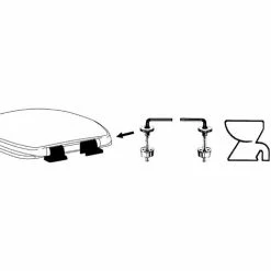 VILLEROY & BOCH WC-Sitz Befestigung, Set, Scharniere, Edelstahl, Kunststoff, Nr. 59, Ohne Absenkautomatik 4 VILLEROY & BOCH WC-Sitz Befestigung, Set, Scharniere, Edelstahl, Kunststoff, Nr. 59, Ohne Absenkautomatik -VILLEROY & BOCH shop 24887898 3