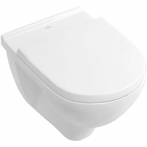 Villeroy & Boch Komplettset O-novo spülrandlos inkl. WC Sitz weiß 5660HR01 Villeroy & Boch Komplettset O-novo Spülrandlos Inkl. WC Sitz Weiß 5660HR01 -VILLEROY & BOCH shop 25544102 1