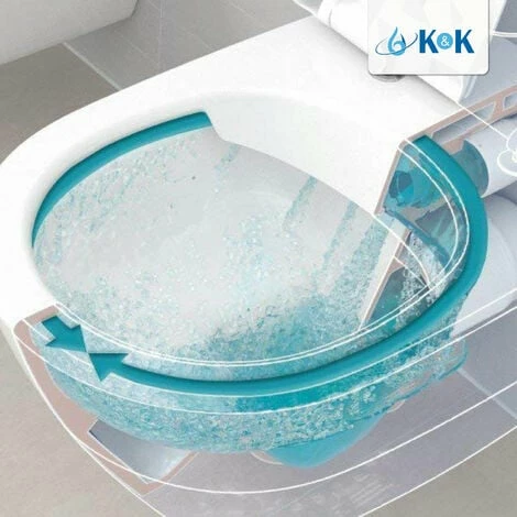 Villeroy & Boch Komplettset O-novo spülrandlos inkl. WC Sitz weiß 5660HR01 Villeroy & Boch Komplettset O-novo Spülrandlos Inkl. WC Sitz Weiß 5660HR01 -VILLEROY & BOCH shop 25544102 2