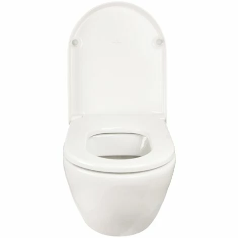Villeroy & Boch Spülrandloses Wand-WC Set Subway 2.0, Tiefspüler spülrandlos mit WC-Sitz, waagerechtem Abgang, Schallschutz, Ausgleichsplatte, QuickRelease & SoftClosing Funktion, Weiß, 04591 9 Villeroy & Boch Spülrandloses Wand-WC Set Subway 2.0, Tiefspüler Spülrandlos Mit WC-Sitz, Waagerechtem Abgang, Schallschutz, Ausgleichsplatte, QuickRelease & SoftClosing Funktion, Weiß, 04591 9 -VILLEROY & BOCH shop 26286825 3