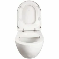 Villeroy & Boch Spülrandloses Wand-WC Set Subway, Tiefspüler Spülrandlos Mit WC-Sitz, Waagerechtem Abgang, QuickRelease & SoftClosing Funktion, Weiß, 04787 6 9 Villeroy & Boch Spülrandloses Wand-WC Set Subway, Tiefspüler Spülrandlos Mit WC-Sitz, Waagerechtem Abgang, QuickRelease & SoftClosing Funktion, Weiß, 04787 6 -VILLEROY & BOCH shop 26286832 3