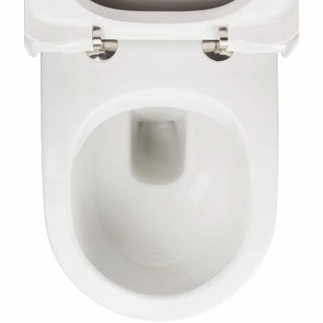 Villeroy & Boch Spülrandloses Wand-WC Set Subway, Tiefspüler Spülrandlos Mit WC-Sitz, Waagerechtem Abgang, QuickRelease & SoftClosing Funktion, Weiß, 04787 6 6 Villeroy & Boch Spülrandloses Wand-WC Set Subway, Tiefspüler Spülrandlos Mit WC-Sitz, Waagerechtem Abgang, QuickRelease & SoftClosing Funktion, Weiß, 04787 6 – Bild 4