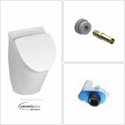 Villeroy & Boch O.Novo Urinal Set Mit Ablaufgarnitur