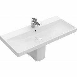 Villeroy & Boch Schrankwaschtisch AVENTO 800 X 470 Mm, Für 3-Loch Armatur Geeignet, Mit Überlauf Weiß 41568001 -VILLEROY & BOCH shop 28797020 2