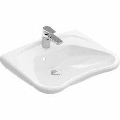 Villeroy & Boch Waschtisch Vita O.NOVO 600 X 490 Mm Mit Überlauf, Normalausführung Weiß 71196301
