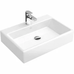 Villeroy & Boch Aufsatzwaschtisch MEMENTO 500 X 420 Mm, Für 3-Loch Armatur, Ohne Überlauf Star White 513551R2 10 Villeroy & Boch Aufsatzwaschtisch MEMENTO 500 X 420 Mm, Für 3-Loch Armatur, Ohne Überlauf Star White 513551R2 -VILLEROY & BOCH shop 28807624 4