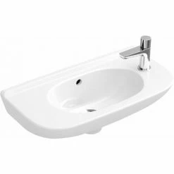 Villeroy & Boch Handwaschbecken Compact O.NOVO 500 X 250 Mm Mit Überlauf Weiß 53615001