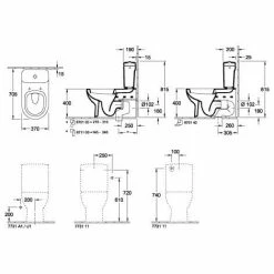 Villeroy & Boch V&B Vario-Abflussbogen Für Abgang Senkrecht Breite 100mm 4 Villeroy & Boch V&B Vario-Abflussbogen Für Abgang Senkrecht Breite 100mm -VILLEROY & BOCH shop 31393404 3