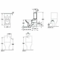 Villeroy & Boch V&B Vario-Abflussbogen Für Abgang Senkrecht Breite 100mm 6 Villeroy & Boch V&B Vario-Abflussbogen Für Abgang Senkrecht Breite 100mm -VILLEROY & BOCH shop 32968969 5