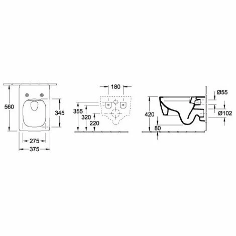 Villeroy & Boch V&B Wand-WC MEMENTO 2.0 ti. 375x560mm spülrandl DF glos. bl C+ Villeroy & Boch V&B Wand-WC MEMENTO 2.0 Ti. 375x560mm Spülrandl DF Glos. Bl C+ -VILLEROY & BOCH shop 37435374 2