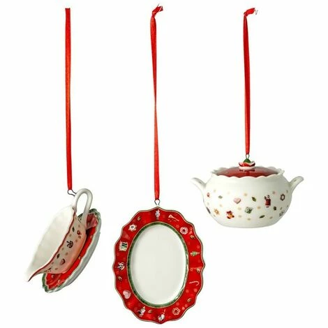 Villeroy & Boch Toy's Delight Decoration Ornamente Servierteile, Set 3tlg. Villeroy & Boch Toy's Delight Decoration Ornamente Servierteile, Set 3tlg. -VILLEROY & BOCH shop 42046370 1