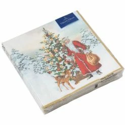 Villeroy & Boch Winter Specials C-Serviette Nikolaus Mit Tannenbaum