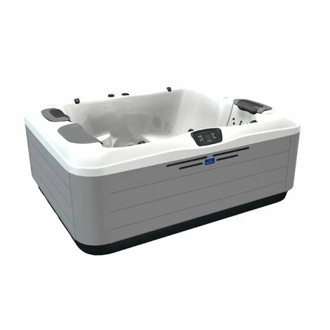 Villeroy & Boch Whirlpool R5L Snow Stone Grey Comfort Line Für 3 Personen 3 Villeroy & Boch Whirlpool R5L Snow Stone Grey Comfort Line Für 3 Personen