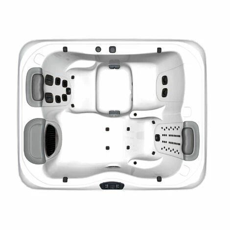 Villeroy & Boch Whirlpool R5L Snow Stone Grey Comfort Line Für 3 Personen 4 Villeroy & Boch Whirlpool R5L Snow Stone Grey Comfort Line Für 3 Personen – Bild 2
