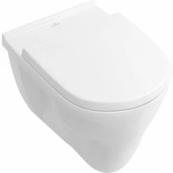 Villeroy & Boch O.novo Wand-Flachspül-WC, 360x560 Mm, Weiß