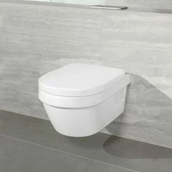 Villeroy & Boch Architectura Tiefspül-Wand-Wc Inkl. Deckel Mit CeramicPlus