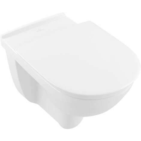Villeroy & Boch WC-Sitz ViCare Mit SoftClosing Scharniere Edelstahl, Weiss AntiBac 4 Villeroy & Boch WC-Sitz ViCare Mit SoftClosing Scharniere Edelstahl, Weiss AntiBac – Bild 2