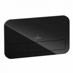 Villeroy & Boch ViConnect Drückerplatte L200, Mit LED-Beleuchtung Glossy Black