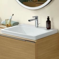 Villeroy & Boch Einbauwaschtisch Subway 3.0, 60 Cm, Weiß Ohne Überlauf Mit Hahnloch Ohne Beschichtung