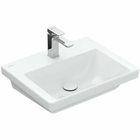 Villeroy & Boch Waschbecken Subway 3.0, 55 cm Ohne Überlauf Mit 1 Hahnloch Ohne Beschichtung Villeroy & Boch Waschbecken Subway 3.0, 55 Cm Ohne Überlauf Mit 1 Hahnloch Ohne Beschichtung -VILLEROY & BOCH shop 56536611 1