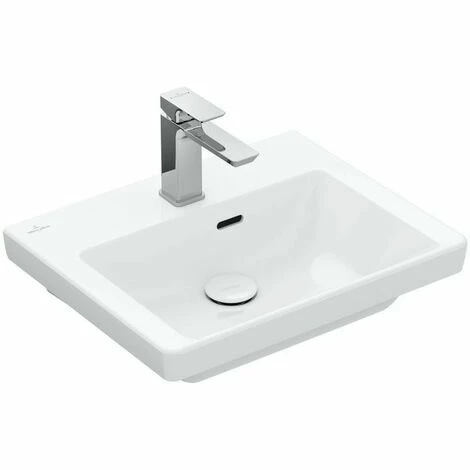 Villeroy & Boch Handwaschbecken Subway 3.0 50 Cm Mit Überlauf 4 Villeroy & Boch Handwaschbecken Subway 3.0 50 Cm Mit Überlauf – Bild 2