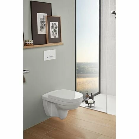 Villeroy & Boch O.novo Wand-Tiefspül-WC ohne Spülrand, weiß, 360x560 mm, CeramicPlus Villeroy & Boch O.novo Wand-Tiefspül-WC Ohne Spülrand, Weiß, 360x560 Mm, CeramicPlus -VILLEROY & BOCH shop 58580369 1
