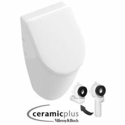 VILLEROY & BOCH BB INFINITY Wand WC Spülrandlos Mit VILLEROY&BOCH SUBWAY Urinal CeramicPlus & TECE Zubehör Weiß -VILLEROY & BOCH shop 59164943 3