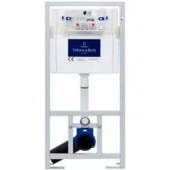 Villeroy & Boch Pack WC Stützrahmen + WC Swiss Aqua Technologies Ohne Flansch Und Unsichtbare Befestigungen + Weiße Platte (ViConnectSATrimless- 3 Villeroy & Boch Pack WC Stützrahmen + WC Swiss Aqua Technologies Ohne Flansch Und Unsichtbare Befestigungen + Weiße Platte (ViConnectSATrimless- -VILLEROY & BOCH shop 60072388 2