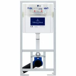 Villeroy & Boch Pack WC Stützrahmen + Ideal Standard WC-Becken TESI AquaBlade Ohne Flansch Unsichtbare Befestigungen + Weiße Platte (ViConnectTe 3 Villeroy & Boch Pack WC Stützrahmen + Ideal Standard WC-Becken TESI AquaBlade Ohne Flansch Unsichtbare Befestigungen + Weiße Platte (ViConnectTe -VILLEROY & BOCH shop 60072391 2