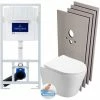 Villeroy & Boch Pack-Einbautoilette + Infinitio Spülrandlose Toilette + WC-Deckel Mit Soft-Close + Weiße Platte + Verkleidungsset (ViConnectInfi 2 Villeroy & Boch Pack-Einbautoilette + Infinitio Spülrandlose Toilette + WC-Deckel Mit Soft-Close + Weiße Platte + Verkleidungsset (ViConnectInfi -VILLEROY & BOCH shop 60094464 1