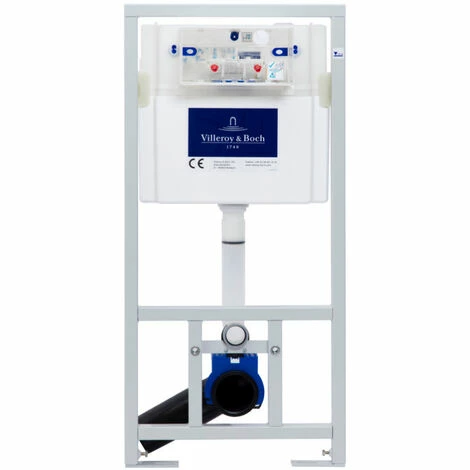 Villeroy & Boch Einbau-WC-Pack + Porcher-WC Ohne Flansch + WC-Deckel + Weiße Platte + Verkleidungsset (ViConnectPorcher-2-sabo-DE) 4 Villeroy & Boch Einbau-WC-Pack + Porcher-WC Ohne Flansch + WC-Deckel + Weiße Platte + Verkleidungsset (ViConnectPorcher-2-sabo-DE) – Bild 2