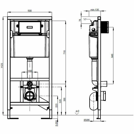 Villeroy & Boch Einbau-WC-Pack + Porcher-WC Ohne Flansch + WC-Deckel + Weiße Platte + Verkleidungsset (ViConnectPorcher-2-sabo-DE) 7 Villeroy & Boch Einbau-WC-Pack + Porcher-WC Ohne Flansch + WC-Deckel + Weiße Platte + Verkleidungsset (ViConnectPorcher-2-sabo-DE) – Bild 5