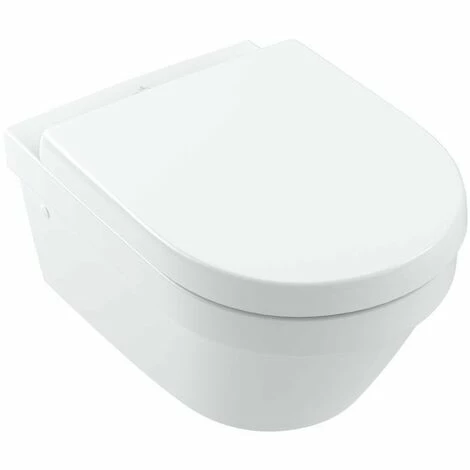 Villeroy & Boch Combi-Pack Architectura Mit Offenem Spülrand, Directflush Weiß – Bild 2