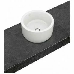 Villeroy & Boch Aufsatzwaschbecken Architectura 400x 400mm Rund M. ÜL. Weiß Alpin CeramicPlus