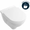 Villeroy & Boch O.Novo Alpinweiß Oval Tiefspül-WC + Sicherheitssitz (5660F101) -VILLEROY & BOCH shop 68147015 1