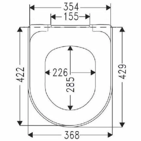 Villeroy & Boch O.Novo Alpinweiß Oval Tiefspül-WC + Sicherheitssitz (5660F101) Villeroy & Boch O.Novo Alpinweiß Oval Tiefspül-WC + Sicherheitssitz (5660F101) -VILLEROY & BOCH shop 68147015 5
