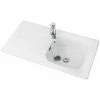 Villeroy & Boch Tudor Einbauspüle 92x51cm Mit Umkehrbarer Abtropffläche, Keramik, Weiß (67610301) -VILLEROY & BOCH shop 68147401 1