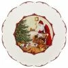 Villeroy & Boch Toy's Fantasy Gebäckteller Gr., Santa Bringt Geschenke
