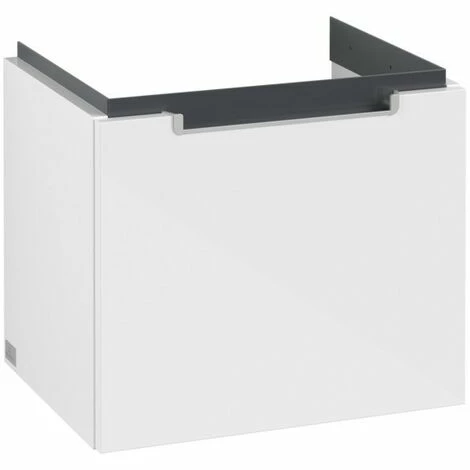 Villeroy & Boch Subway 2.0 Waschtischunterschrank mit 1 Auszug 48,5 cm Glossy White Silberfarbig Matt Villeroy & Boch Subway 2.0 Waschtischunterschrank Mit 1 Auszug 48,5 Cm Glossy White Silberfarbig Matt -VILLEROY & BOCH shop 70939660 1