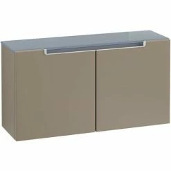 Villeroy & Boch Subway 2.0 Sideboard Mit 2 Türen Truffle Grey Silberfarbig Matt White 5 Villeroy & Boch Subway 2.0 Sideboard Mit 2 Türen Truffle Grey Silberfarbig Matt White -VILLEROY & BOCH shop 70939706 4
