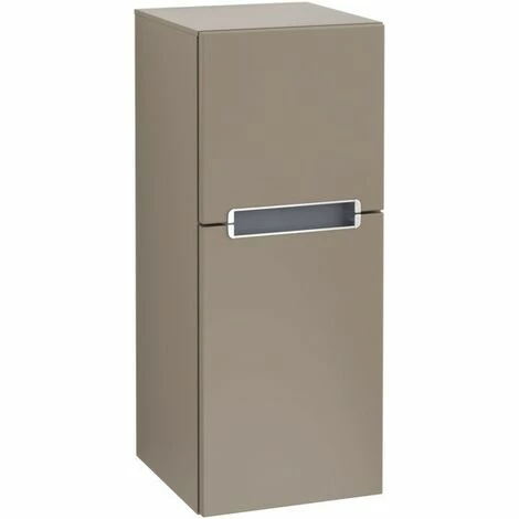 Villeroy & Boch Subway 2.0 Seitenschrank Mit 1 Tür Und 1 Auszug Links Truffle Grey Silberfarbig Matt Grey 4 Villeroy & Boch Subway 2.0 Seitenschrank Mit 1 Tür Und 1 Auszug Links Truffle Grey Silberfarbig Matt Grey – Bild 2