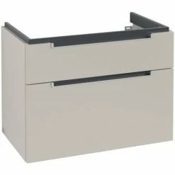 Villeroy & Boch Subway 2.0 Waschtischunterschrank XXL Mit 2 Auszügen 78,7 Cm Soft Grey Silberfarbig Matt 3 Villeroy & Boch Subway 2.0 Waschtischunterschrank XXL Mit 2 Auszügen 78,7 Cm Soft Grey Silberfarbig Matt -VILLEROY & BOCH shop 70939831 2