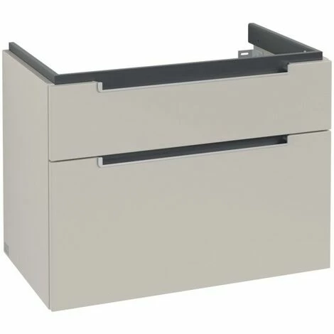 Villeroy & Boch Subway 2.0 Waschtischunterschrank XXL mit 2 Auszügen 78,7 cm Soft Grey Silberfarbig Matt Villeroy & Boch Subway 2.0 Waschtischunterschrank XXL Mit 2 Auszügen 78,7 Cm Soft Grey Silberfarbig Matt -VILLEROY & BOCH shop 70939831 2