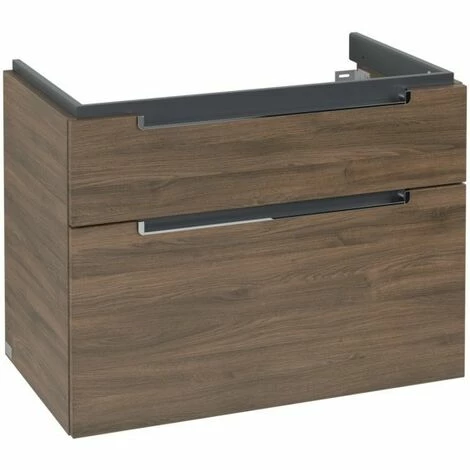Villeroy & Boch Subway 2.0 Waschtischunterschrank XXL mit 2 Auszügen 78,7 cm Arizona Oak Chromfarbig Glänzend Villeroy & Boch Subway 2.0 Waschtischunterschrank XXL Mit 2 Auszügen 78,7 Cm Arizona Oak Chromfarbig Glänzend -VILLEROY & BOCH shop 70939855 3
