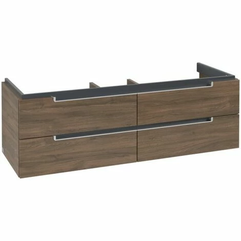 Villeroy & Boch Subway 2.0 Waschtischunterschrank mit 4 Auszügen Arizona Oak Silberfarbig Matt Villeroy & Boch Subway 2.0 Waschtischunterschrank Mit 4 Auszügen Arizona Oak Silberfarbig Matt -VILLEROY & BOCH shop 70940021 3