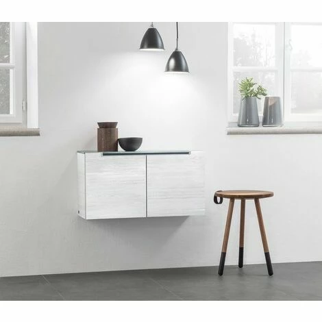 Villeroy & Boch Subway 2.0 Sideboard Mit 2 Türen Nordic Oak Chromfarbig Glänzend Silver Grey 3 Villeroy & Boch Subway 2.0 Sideboard Mit 2 Türen Nordic Oak Chromfarbig Glänzend Silver Grey