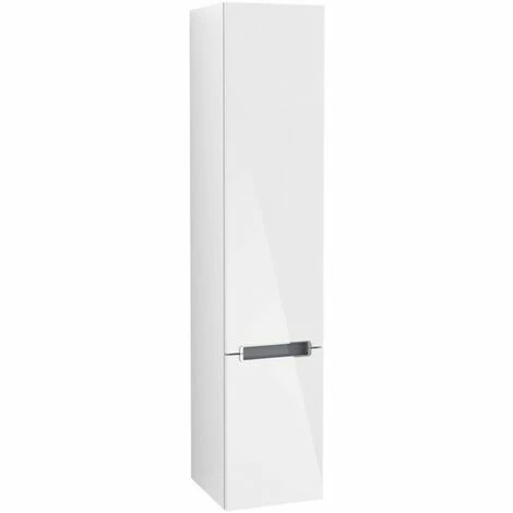 Villeroy & Boch Subway 2.0 Hochschrank mit 2 Türen Rechts Glossy White Chromfarbig Glänzend Ohne Schublade Villeroy & Boch Subway 2.0 Hochschrank Mit 2 Türen Rechts Glossy White Chromfarbig Glänzend Ohne Schublade -VILLEROY & BOCH shop 70940189 2
